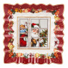 COPPA QUADRATA 23 CM BABBO NATALE, TOYS FANTASY 8332/3718