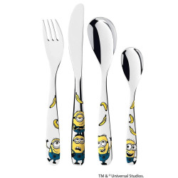 SET TAVOLA 6 PEZZI PER BAMBINI, MINIONS