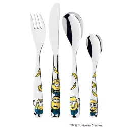 SET TAVOLA 6 PEZZI PER BAMBINI, MINIONS