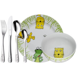 6 PIECES KIDS TABLE SET, SAFARI