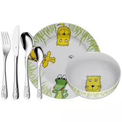 6 PIECES KIDS TABLE SET, SAFARI