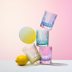 SET 2 TUMBLERS HARMONIE, COLORS OF JOY PASTEL