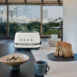 2 SLICES TOASTER, PORSCHE WHITE TSF01PCWEU
