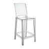 ONE MORE PLEASE STOOL 5895/B4 TRANSPARENT