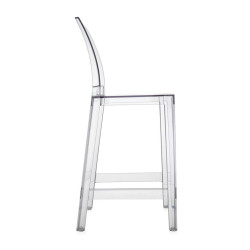 ONE MORE PLEASE STOOL 5895/B4 TRANSPARENT