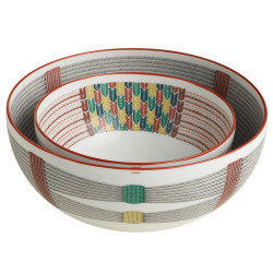 SALAD BOWL 26 CM, TRESSAGES EQUESTRES 57029P