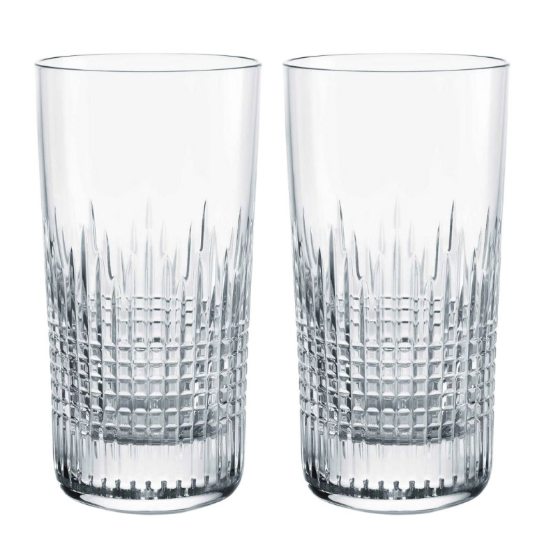 SET OF 2 HIGH BALL GLASSES, NANCY 2811579