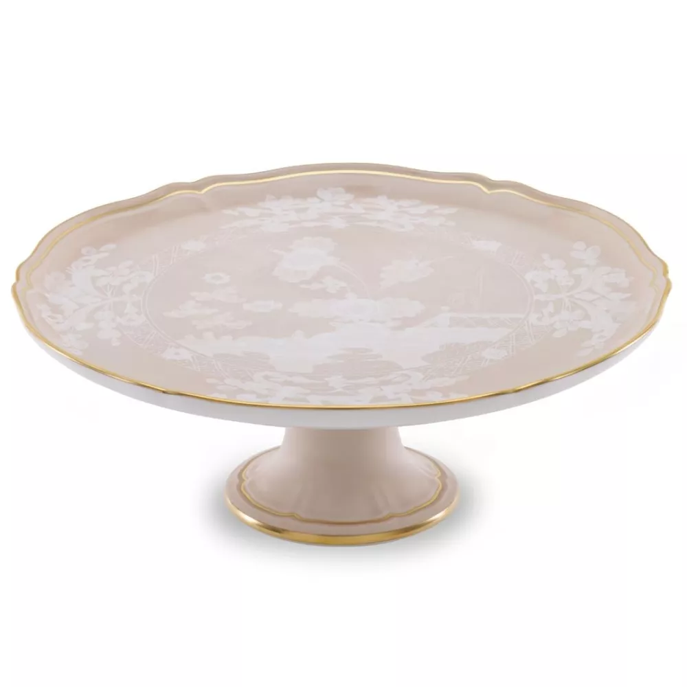 CAKE STAND WITH FOOT 30 CM, ORIENTE ITALIANO