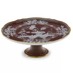 CAKE STAND WITH FOOT 30 CM, ORIENTE ITALIANO
