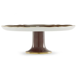 CAKE STAND WITH FOOT 30 CM, ORIENTE ITALIANO
