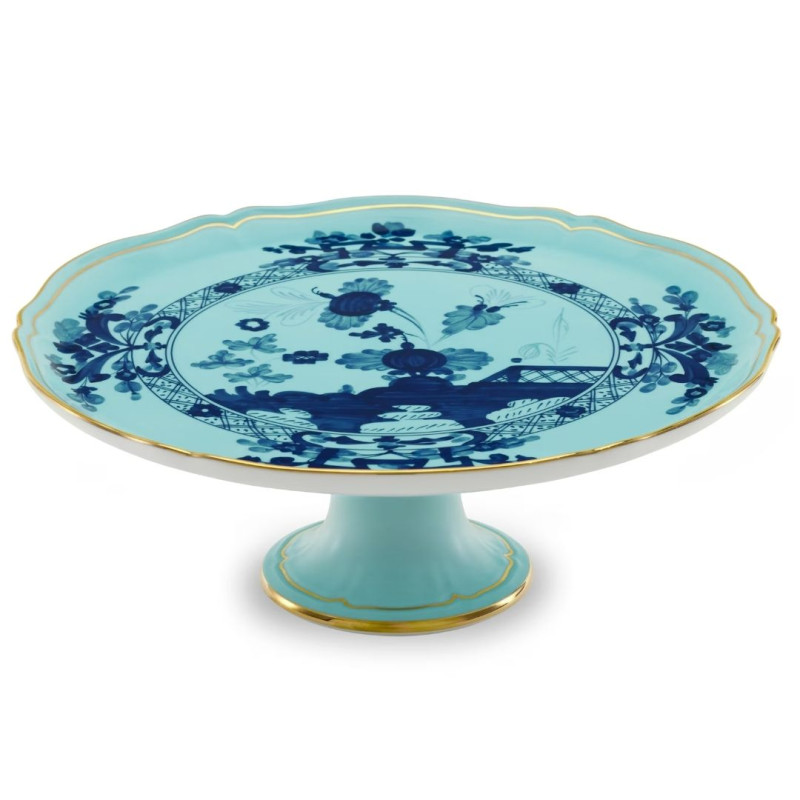 CAKE STAND WITH FOOT 30 CM, ORIENTE ITALIANO