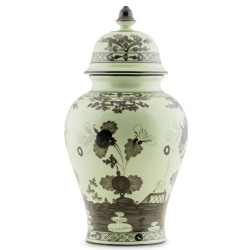 38 CM POTICHE VASE, ORIENTE ITALIANO
