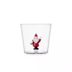 BICCHIERE BABBO NATALE CON...