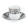 TAZZA CAFFE CON PIATTINO, LABIRINTO