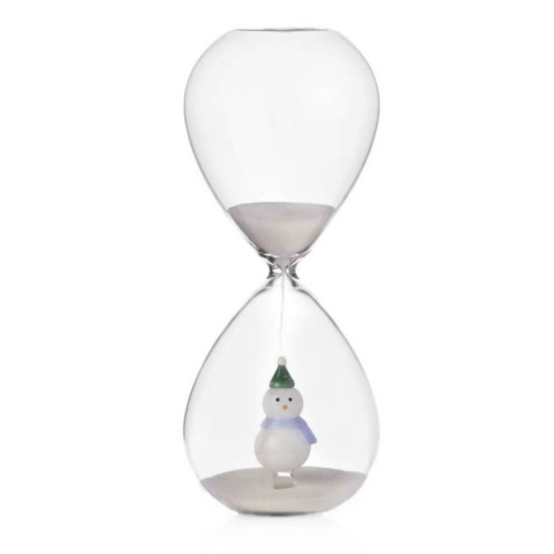 SNOW MAN HOUR GLASS CHRISTMAS TALES, 0935209545