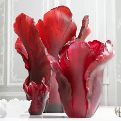 TULIP VASE, RED 05213-5