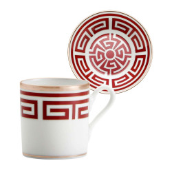 COFFEE CUP WITH SAUCER, LABIRINTO