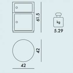 COMPONIBILI 3 MODULES, NEW BIG 4922