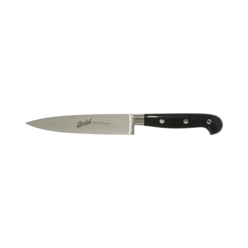 KITCHEN KNIFE 16 CM, BLACK ADHOC