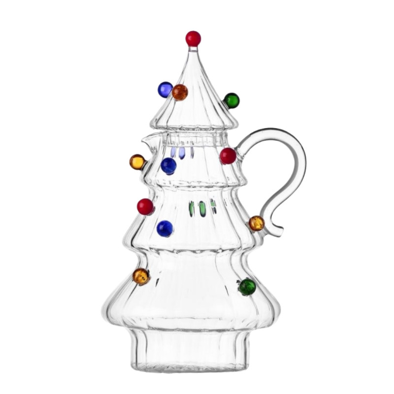 CHRISTMAS TREE JUG WITH BALLS