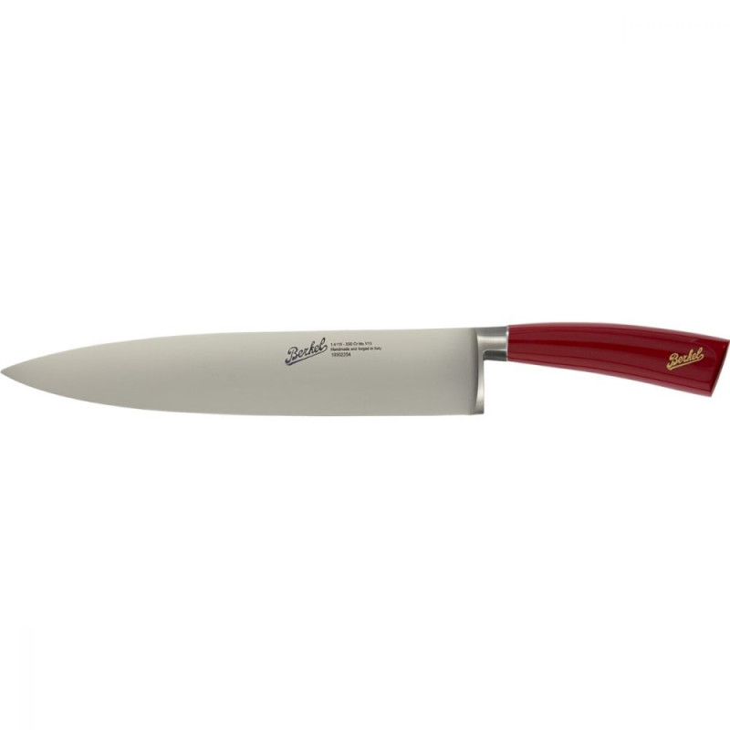 KITCHEN KNIFE 25 CM, RED ELEGANCE