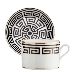 TEA CUP WITH SAUCER, LABIRINTO