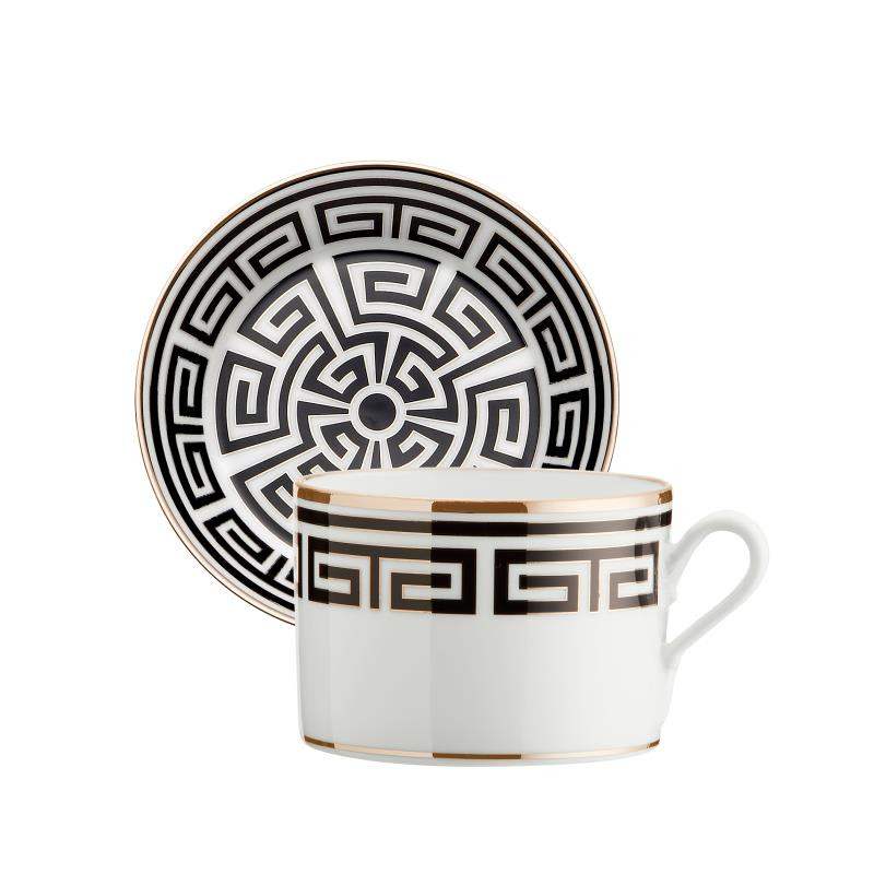 TEA CUP WITH SAUCER, LABIRINTO