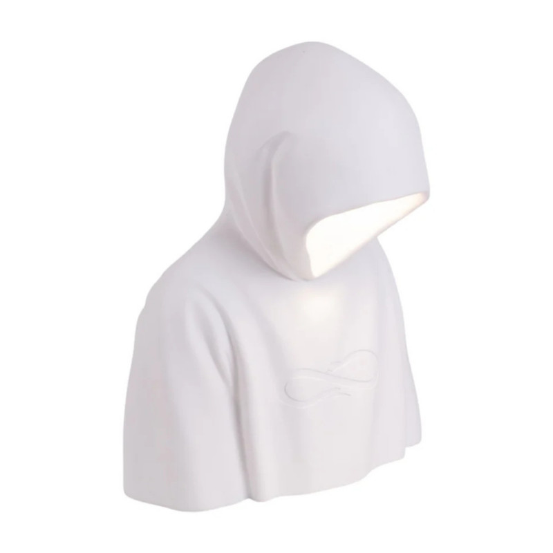 LAMPADA TAVOLO BAD GUY 15377 BIANCO