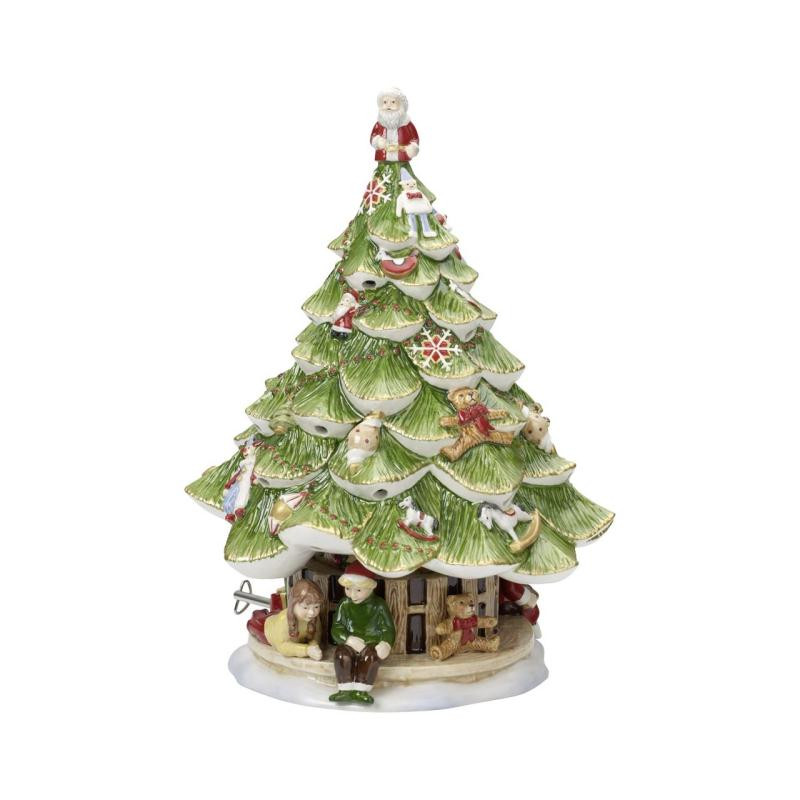 ALBERO NATALE GRANDE CON BAMBINO