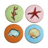 SET OF 4 COASTERS IL VIAGGIO DI NETTUNO