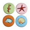 SET OF 4 COASTERS IL VIAGGIO DI NETTUNO