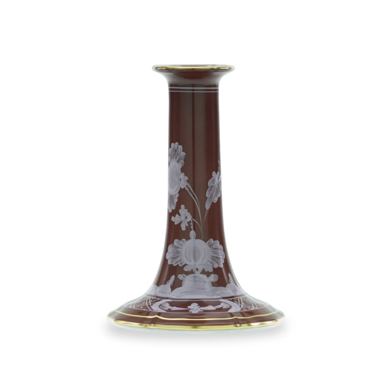 PORCELAIN CANDLE HOLDER, ORIENTE ITALIANO