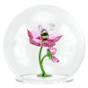 GLASS SPHERE WITH BEE & FLOWER, IDYLLIA 5721549