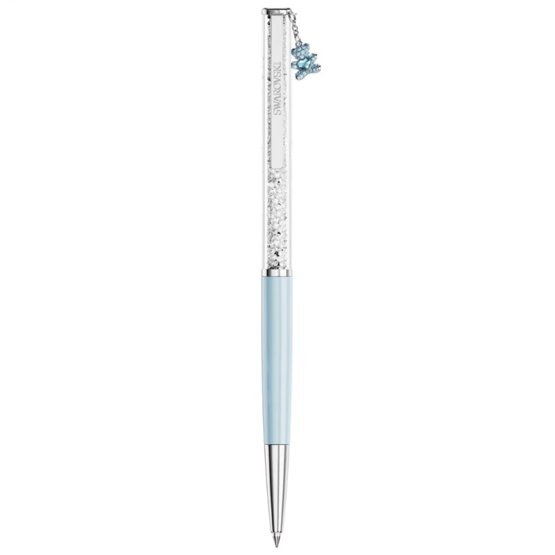 BALLPOINT CRYSTAL PEN, LIGHT BLUE TEDDY 5732980