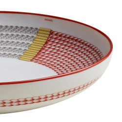 DEEP PLATE 21 CM, TRESSAGES EQUESTRES 057413P