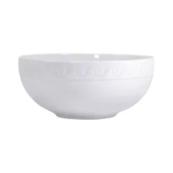 LOUVRE WHITE SALAD BOWL...