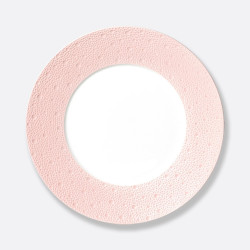 FLAT PLATE 26 CM ECUME ROSE...