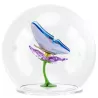 GLASS SPHERE WITH BUTTERFLY & FLOWER, IDYLLIA 5721543