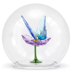 GLASS SPHERE WITH BUTTERFLY & FLOWER, IDYLLIA 5721543