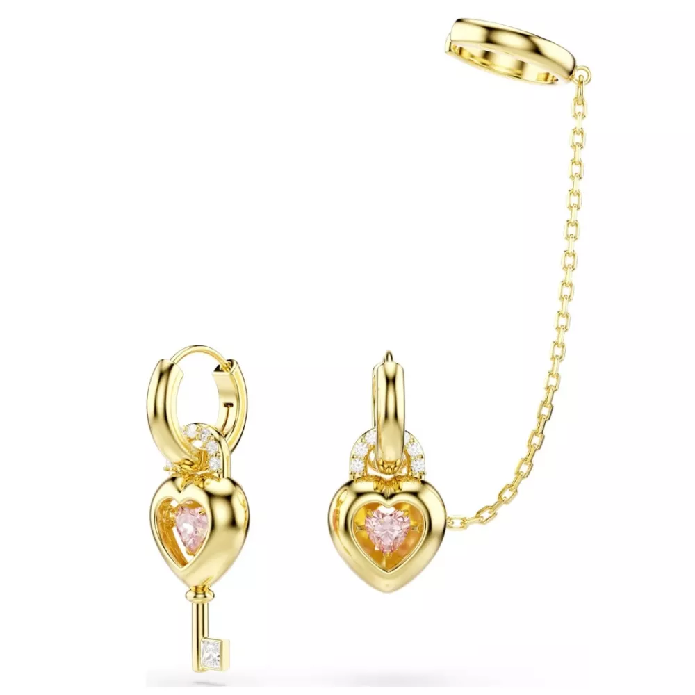 HEART IDYLLIA EARRINGS, WITH CHAIN 5737294