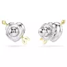 IDYLLIA HEART STUD EARRINGS, WHITE 5737298