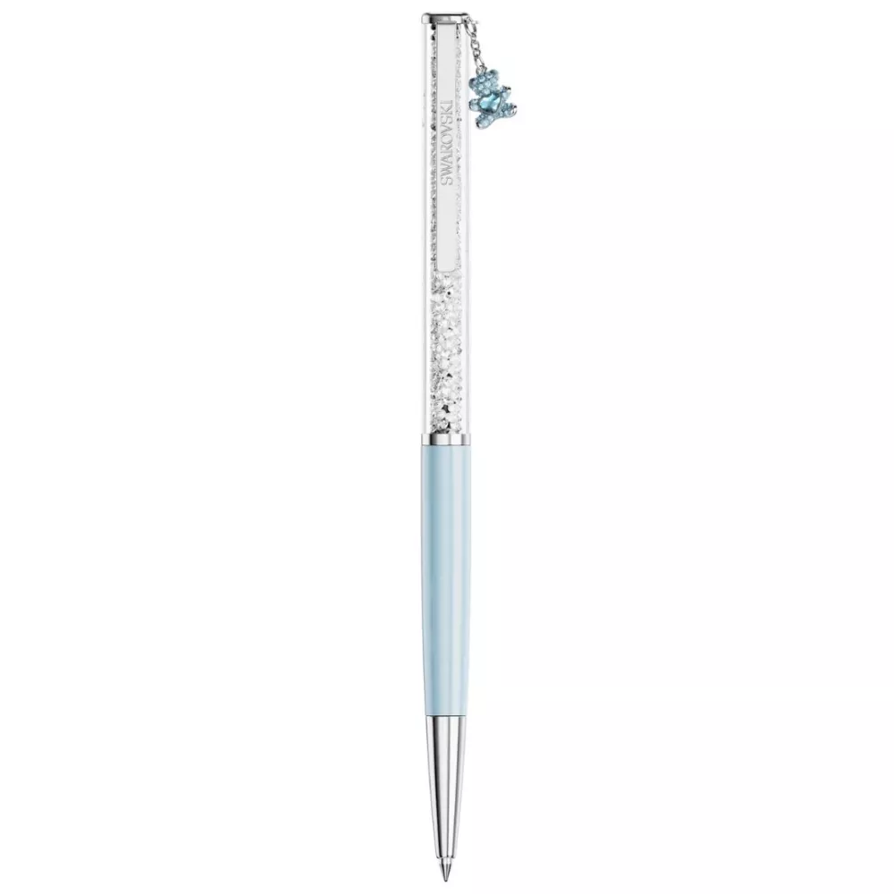 BALLPOINT CRYSTAL PEN, LIGHT BLUE TEDDY 5732980