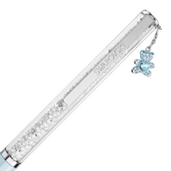 BALLPOINT CRYSTAL PEN, LIGHT BLUE TEDDY 5732980