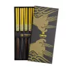 SET OF 5 CHOPSTICKS GOLD, TK4496