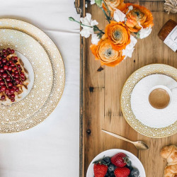 PIATTO PANE 16 CM ÉCUME MORDORÉ 1721-3