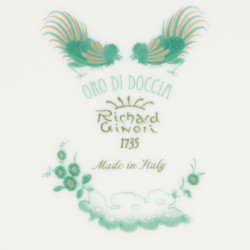 PORCELAIN SQUARED CHANGE TRAY, ORO DI DOCCIA