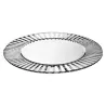 SET OF 2 GLASS CHARGER PLATE 32 CM, DIVA