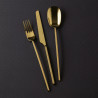 SET POSATE 24 PEZZI, 100 PVD GOLD 52770G81
