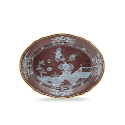 34 CM OVAL TRAY, ORIENTE ITALIANO