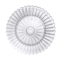 CRYSTAL PLATE 21 CM, MILLE...